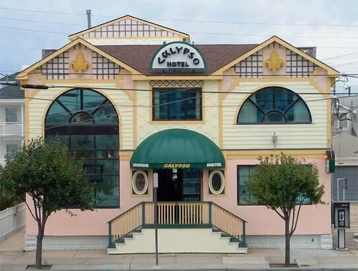 Calypso Boutique Hotel hotel or vacation rental in Wildwood NJ near the beach and boardwalk